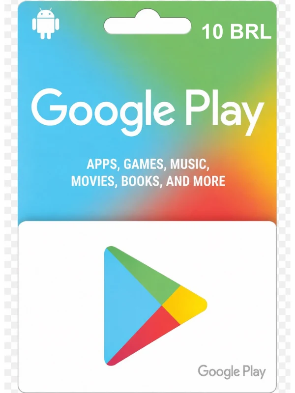 Google Play 10 BRL