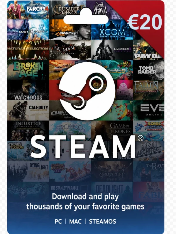Steam 20 EUR